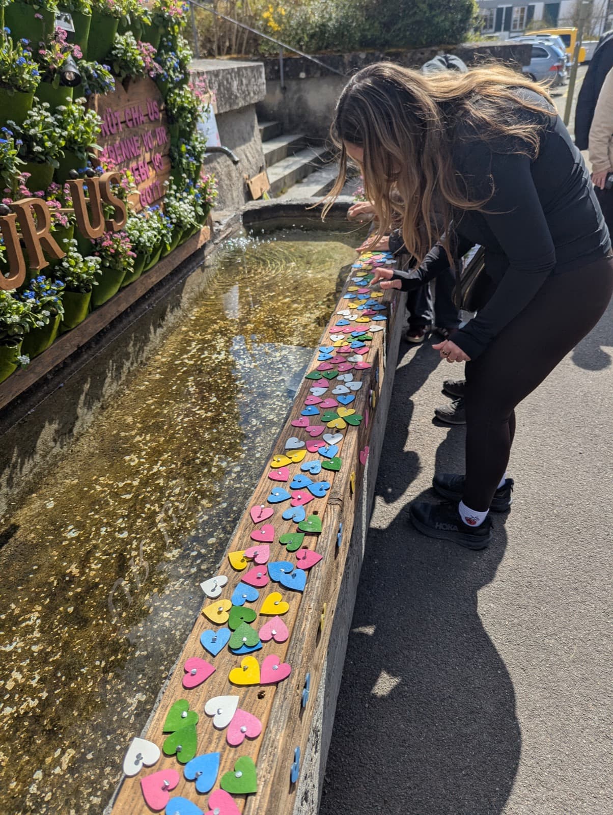 Nailing hearts to the fountain